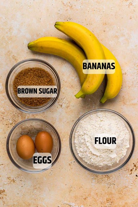 Banana Bread With Quick Oats, Banana Pudding Bread Recipe Easy, Super Simple Banana Bread, Banana Bread Recipe Few Ingredients, Two Ingredient Banana Bread, Easy 3 Ingredient Banana Bread, Keto Banana Bread Recipe Easy, How To Make Healthy Banana Bread, Easy Low Calorie Banana Bread