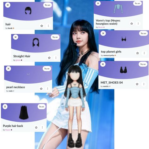 Everskies Kpop Everskies Outfits Id Code, Blackpink Everskies, Everskies Outfits Kpop, Everskies Cosplay, Everskies Hair, Kpop Everskies, Roblox Dance, Fav Outfit, Hourglass Waist