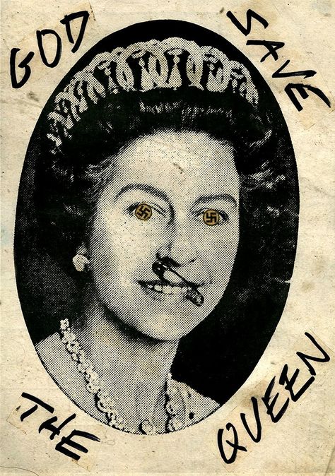 Punk Protest, Punk Records, Punk Rock Feminism, God Save The Queen, Queen Albums, Punk Protests In 1970, Polish Poster, Punk Poster, Punk Art