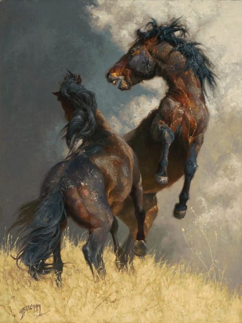 The Wild and Rugged Onaqui, by Greg Beecham Greg Beecham, Horse Running, Western Artwork, Canvas Art Projects, Horse Artwork, Horse Drawing, Cowboy Art, Horse Drawings, Textured Canvas Art