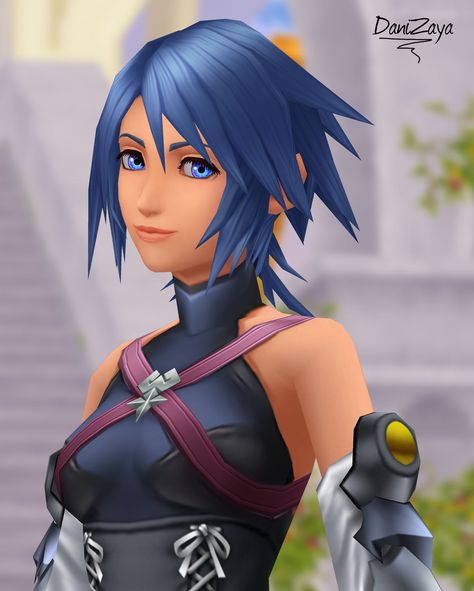 Kingdom Hearts Aqua, Aqua Kingdom Hearts, Kilala Princess, Disney Kingdom Hearts, Kingdom Hearts Fanart, Sora Kingdom Hearts, Kingdom Hearts Art, Kingdom Heart, Kingdom Hearts 3