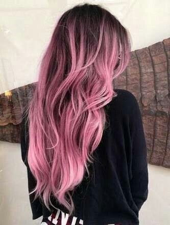 #colouredhair #hair #hairinspo #haircolor #colourful #vividhaircolor Gold Ombre Hair, Rose Gold Hair Ombre, Best Ombre Hair, Brunette Ombre, Pink Ombre Hair, Purple Ombre Hair, Gold Hair Colors, Hair Color Rose Gold, Brown Ombre Hair