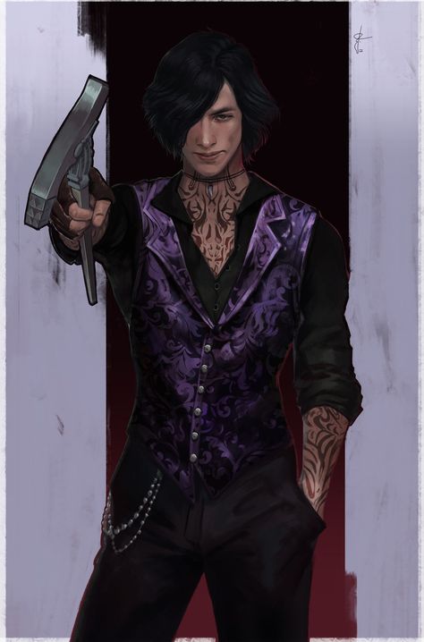 Lisa • Lizzart on Twitter: "Modern AU V Commission from tumblr. ♥ #DMC5 #DevilMayCry5… " V In A Suit, V Dmc5, Devil May Cry 5, Devil May Cry 4, Vergil Dmc, Art Male, Dante Devil May Cry, Dmc 5, World Of Darkness