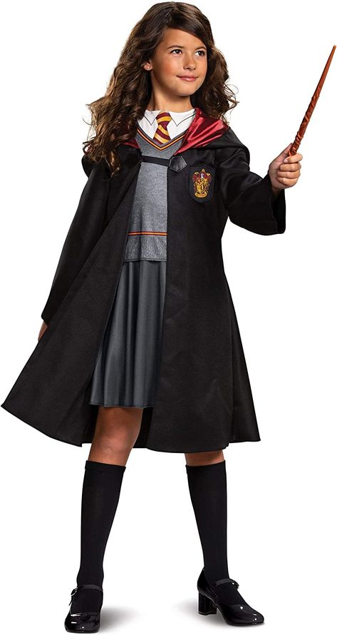 Hermoine Granger Costume, Hermione Granger Halloween Costume, Hermione Granger Halloween, Hermione Granger Costume, Hermione Costume, Harry Potter Kostüm, Classic Halloween Costumes, Harry Potter Hermione Granger, Harry Potter Kids