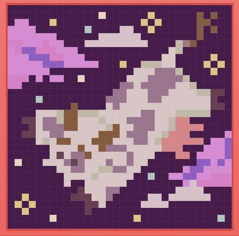 32x32 Cute Pixel Art 32x32, Cute Pixel Art, Pixel Art Templates, Art Templates, Art Template, Pixel Art, Cow, Halloween, Quick Saves