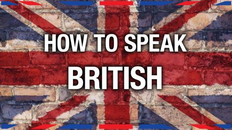 Anglophenia host Siobhan Thompson explains "How to Speak British", translating "away with the fairies," "swings and roundabouts," and other British colloqu British Phrases, British Things, Living In London, British Accent, British English, American English, London Love, British Isles, Union Jack