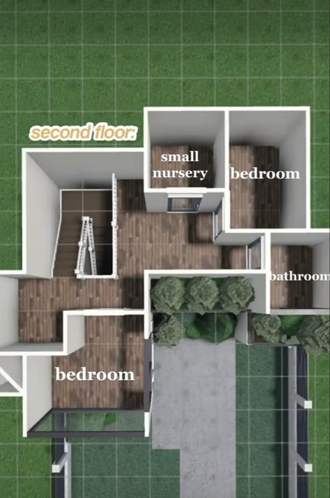 Block Burg House Layout, Roblox Houses Layout, Medium Size Bloxburg House Layout, Bloxburg House Ideas 30k 1 Floor, Bloxburg Small Garden Ideas, Layout Design For Bloxburg, Roblox Roville House Ideas, Bloxburg House Layouts 2 Story Small Cottage, Bloxburg House Ideas 2 Floor Layout Realistic