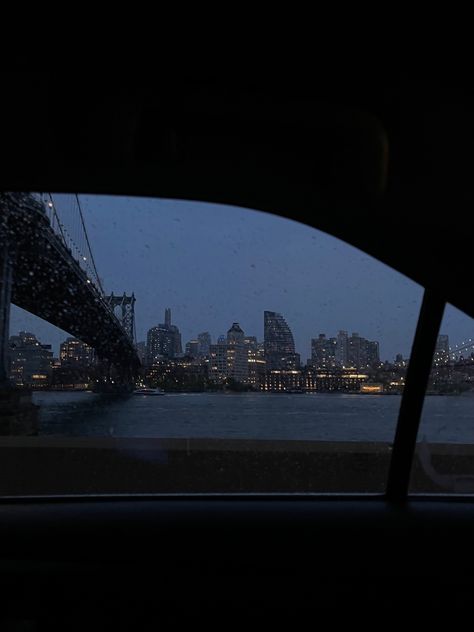 Rainy Window Aesthetic Night, New York City Rain, Rainy New York City, Nyc Rain, Nashville Apartment, New York Rain, New York Brownstone, Immaculate Vibes, New York City Night