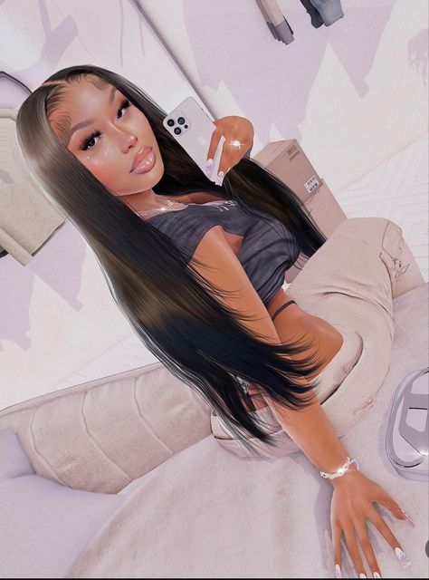 Imvu Picture Ideas, Imvu Characters Baddie, Imvu Bio Ideas, Imvu Poses, Second Life Baddie, Second Life Avatar Baddie, Army Shorts Outfit, Imvu Edit, Imvu Pfp