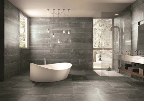 Hessian Nero Porcelain Wall & Floor Tiles | Mandarin Stone Wall & Floor Tiles White And Black Bathroom Ideas, Wet Bathroom Ideas, Black Tile Bathroom, Timeless Flooring, White And Black Bathroom, Provence Interior, Black Bathroom Ideas, Paper Tiles, Black Tile Bathrooms