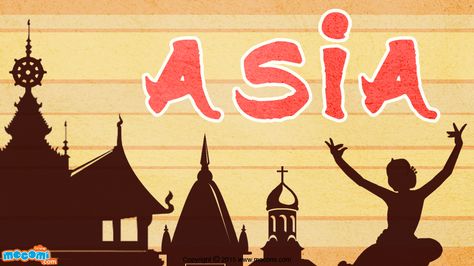 #Asia is the world's largest and most diverse continent in terms of religion, cultures and languages. Read more about the geography and facts of Asia. For more interacting #Geography articles for kids, visit: http://mocomi.com/learn/general-knowledge/ Asia Geography, Articles For Kids, Khmer New Year, Asia Continent, Asian Continent, Geography For Kids, History Teacher, Boys And Girls Club, World Geography