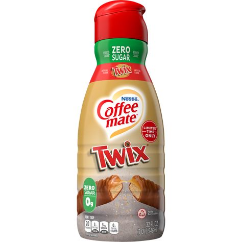 Zero Sugar Twix Flavored Liquid Coffee Creamer 32 oz. | Official COFFEE MATE® Sugar Free Coffee Creamer, Sugar Free Creamer, Sugar Free Coffee, Coffee Creamers, No Coffee, Coffee Mate, Free Coffee, Calories A Day, Coffee Creamer