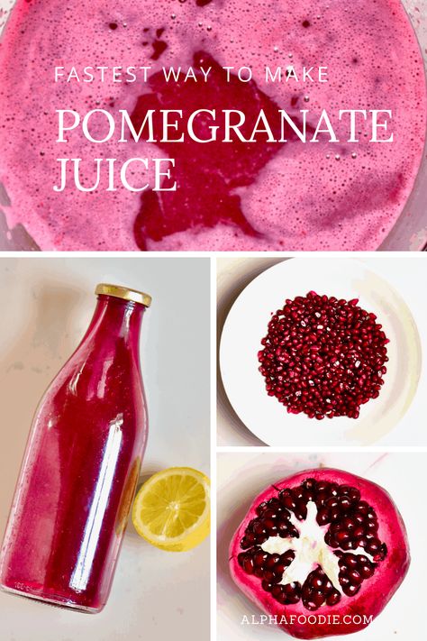 What To Make With Pomegranate Seeds, How To Juice A Pomegranate, Pomegranate Recipes Drinks, Pomegranate Kombucha, How To Make Juice, Pomegranate Jelly, Pomegranate Recipes, Healthy Journey, Plant Paradox