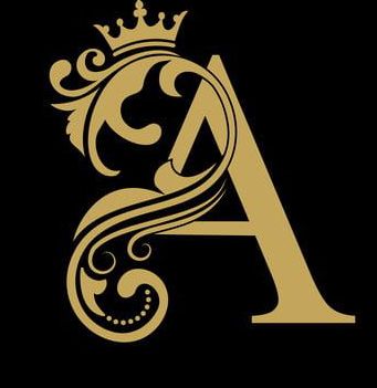 Letter Png, Beauty Center, Crown Logo, S Monogram, Luxury Logo, Letter A, Initial Letter, Luxury Beauty, Black And Gold