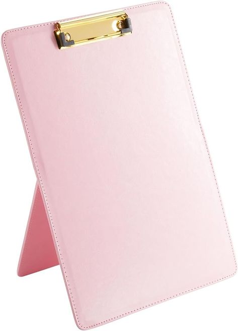 Standing Clipboard, Pink Clipboard, Document Holder, Legal Documents, Pink Marble, Clipboard, Office Products, Pu Leather, Leather