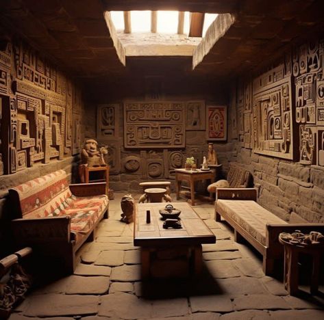 Egyptian styled interior design Ancient Egypt House Interior, Egyptian Restaurant Design, Ancient Egypt Interior Design, Egyptian Lifestyle, Egyptian Interior Design, Egyptian Interior, Interior Design Minecraft, Fantasy Country, Morocco Interior