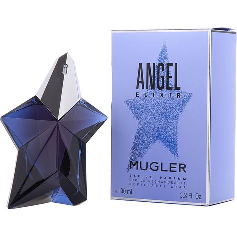 Angel Elixir Perfume for Women by Thierry Mugler at FragranceNet.com® Angel Elixir Mugler, Thierry Mugler Angel, Angel Perfume, Georgina Sparks, Mugler Angel, American Express Logo, Perfume Bottle Design, Parfums De Marly, Image Swag