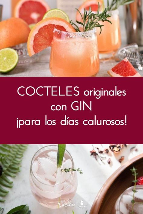 ideas de cocteles con gin Gin Tonic Recetas, Tonic Drink, Gin Tonic, Ginger Ale, Gin And Tonic, Tequila, Melon, Gin, Tea