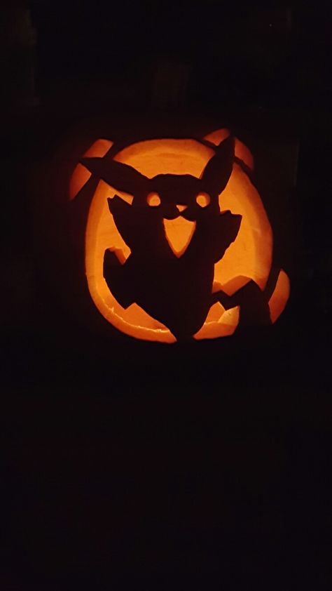 Pikachu Jack O Lantern, Pumpkin Carving Pikachu, Pikachu Pumpkin Carving, Halloween Cat Drawing, Pikachu Pumpkin, Pokemon Pumpkin, Cute Pumpkin Carving, Pumkin Carving, Amazing Pumpkin Carving