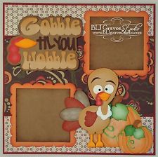 Thanksgiving Scrapbook Layouts, Thanksgiving Scrapbook, Scrapbook Page Ideas, Fall Scrapbook Layouts, Boy Scrapbook Layouts, Paper Piecing Scrapbooking, Baby Scrapbook Pages, Holiday Scrapbook, Baby Boy Scrapbook