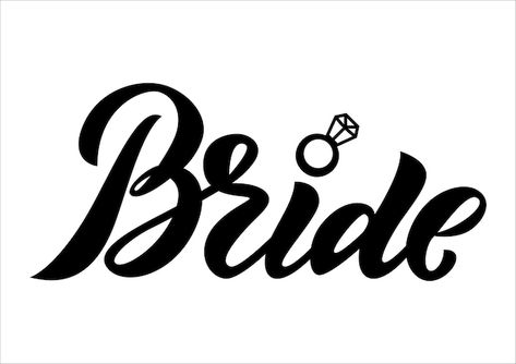 Word bride wedding concept hand calligra... | Premium Vector #Freepik #vector #handwritten #handwritten #brush #script-logo Bride Calligraphy, Hand Calligraphy, Wedding Concept, Lettering Style, Art Of Beauty, Calligraphy Lettering, Vector Photo, Bride Wedding, Rug Design