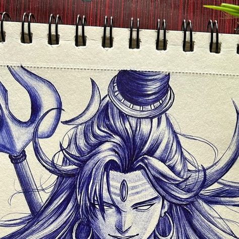 Shiv Mahadev, Pen Sketch, Sketch Drawing, Lord Shiva, Shiva, Ram, Sketch, Pen, Sewing