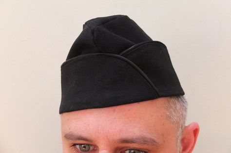 GARRISON CAP FREE PATTERN Military Hat Pattern, Ww2 Fashion, Millinery Diy, Garrison Cap, Stitch Witchery, My Last Day, Stylish Caps, Cap Patterns, Sew Easy