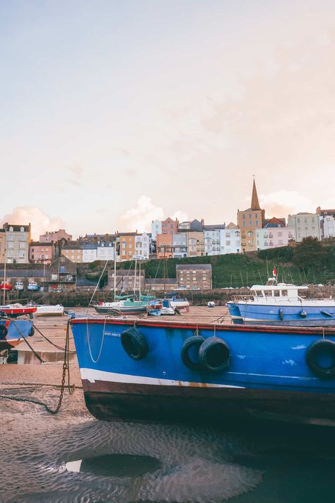 Tenby - the most beautiful town in Wales | Weekend in Wales British Seaside Photography, Summer Asethic, Crabs On The Beach, Elizabeth Queen, Scotland Road Trip, England Beaches, Visit Uk, Pembrokeshire Coast, Year Goals