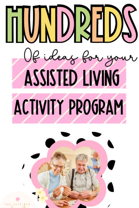 Free E book with hundreds of ideas for your assisted living program. Download today!! #activitydirector #activityassistant #seniorliving Activities In Nursing Homes, Senior Nursing Home Activities, Senior Home Activities Assisted Living, Activities To Do With Senior Citizens Assisted Living, Senior Recreation Activities, June Senior Activities, Activities Director Assisted Living, Assisted Living Craft Ideas, Activity For Seniors Assisted Living