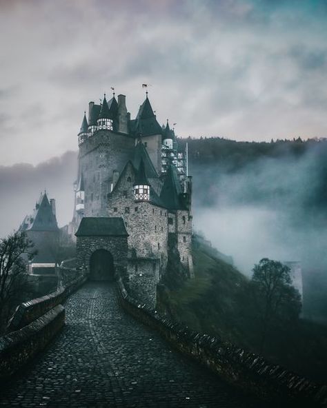 Gloomy Castle Aesthetic, Stone Castle Aesthetic, Scottish Castle Aesthetic, Old Castle Aesthetic, Villain Castle, Old Scottish Castle, Foggy Castle, Twin Tribes, Moonlight Masquerade