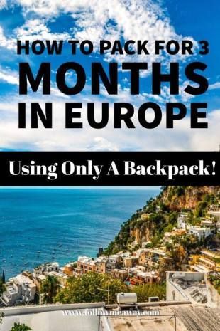 Backpacking Europe Packing, Europe Packing, Backpack Through Europe, Backpacking Europe Packing List, Europe Packing List, Adventure Life, Summer Europe, Packing For Europe, Europe Itineraries