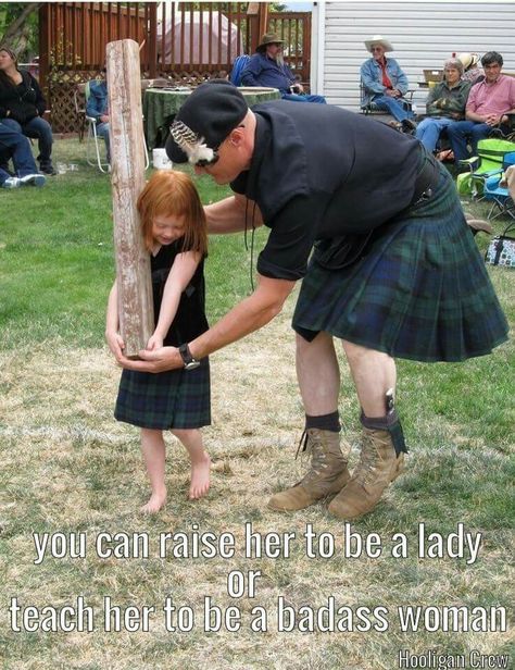 Girl power Scottish Highland Games, Scottish Quotes, Great Scot, Scotland Forever, Highland Games, Men In Kilts, Scottish Heritage, Badass Women, Isle Of Skye