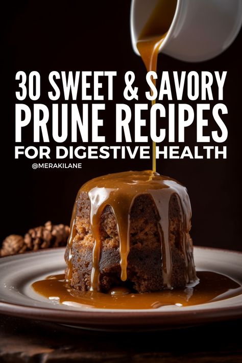 30 Sweet & Savory Prune Recipes for Digestive Health Prunes Recipes, Prune Juice Recipes, Prune Recipes Dinner, Prune Cookies Recipes, Recipes With Prunes, Recipes Using Prunes, Recipes With Prune Juice, Recipes Using Prune Juice, Prune Recipes Healthy