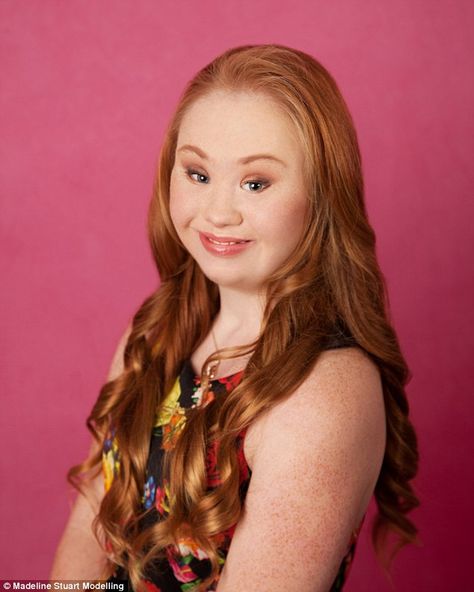 Maddy has also had international offers for shoots in Los Angeles and New York, where she ... Madeline Stuart, Down's Syndrome, Beauty School Dropout, Dance Program, Dance Group, School Dropout, Fashion Week 2015, Human Right, Activewear Brands