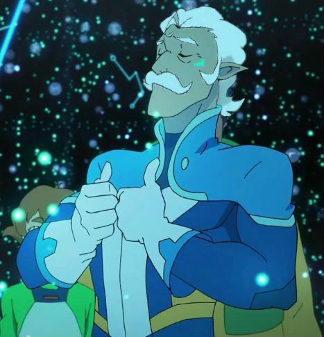 Someone said something about Coran dyeing his hair so I did some editing... Voltron Coran, Coran Voltron, Cartoon N, Form Voltron, In My Arms, Giant Robots, Voltron Legendary Defender, Tron, In Space