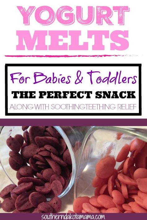 Home Made Yogurt Melts For Babies and Toddlers. A delicious treat along with soothing teething relief! Yogurt Melts Recipe, Teething Crackers, Homemade Yogurt Melts, Home Made Yogurt, Toddler Dinners, Snacks Homemade, Toddler Menu, First Finger Foods, Yogurt Melts