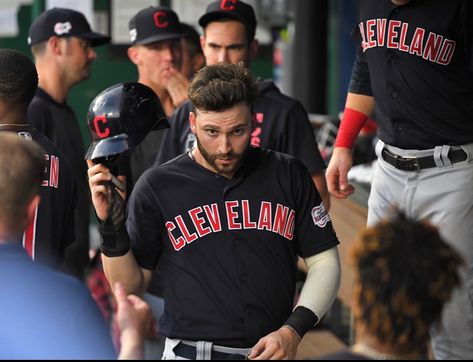 Tyler Naquin on Instagram: “@zachplesac and @papaplut09 couldn’t believe what @shane_bieber said either... sometimes just walk away” Tyler Naquin, Sports Jersey, Walking, Baseball, Sports, Instagram