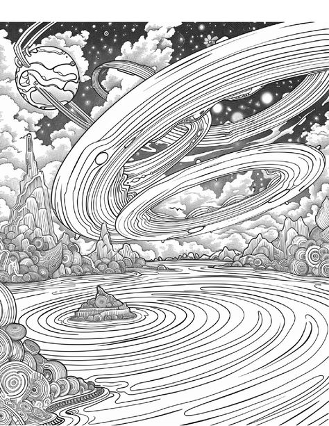 "Embark on a cosmic journey through the universe with our mesmerizing coloring pages for adults. 🌌✨ #CosmicJourney #ColoringPageAdult #PrintableDownload #AdultColoring #ColoringCommunity #GalacticArt #MindfulColoring #CreativeEscape #ArtisticAdventure #StressRelief" Space Coloring Pages, Coloring Page For Adults, Adults Coloring, Coloring Pages For Adults, Coloring Book Art, Adult Coloring Books, Adult Coloring Pages, Coloring Page, The Universe