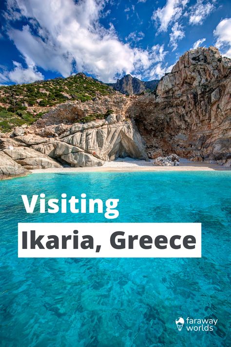 Ikaria Greece Blue Zone, Icaria Greece, Greece Ikaria, Ikaria Greece, Greece Bucket List, Greece Destinations, Greek Travel, Europe 2024, 2023 Travel