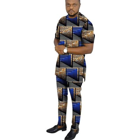 African clothing men's print set short sleeve shirt with trouser Ankara fashion pant sets customize wedding male formal outfits _ - AliExpress Mobile African Mens Shirts Ankara Styles, Men Ankara Styles Shirts, Ankara Men Styles, Ankara For Men African Style, Male Ankara Styles Mens Fashion, African Clothing For Men Ankara, Latest Ankara Styles For Men, Male Formal Outfits, Men Ankara Styles Outfit