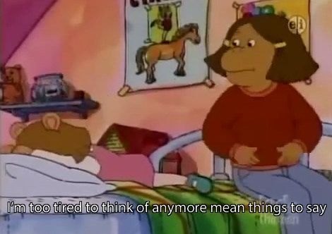 When she put her needs first: | 23 Times D.W. Was The Realest Bitch Who Ever Lived Dw Arthur, Arthur Memes, Mean Things To Say, Arthur Tv Show, Arthur Read, Response Memes, Best Of Tumblr, Cartoon Memes, Kid Memes