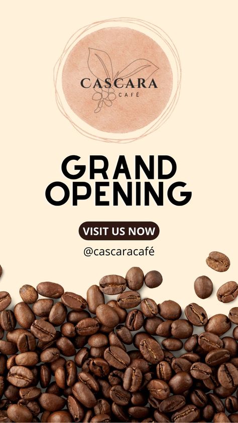 Grand Opening Poster, Cafe Poster, Cafe Posters, Grand Opening, Food Animals, Dog Food Recipes, Coffee Shop, Poster Design, Coffee Table