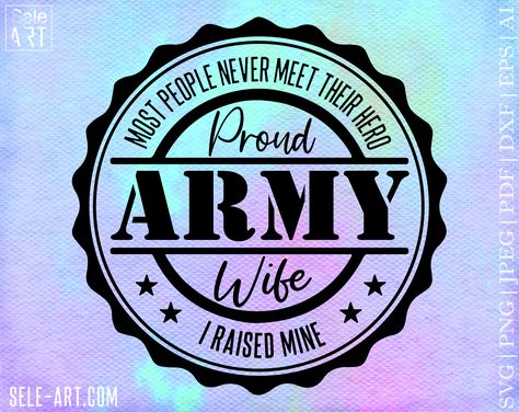 FREE Proud Army Wife SVG - Free Svg with SeleART Marine Mom Svg, Marine Daughter, Marine Sister, Marine Son, Army Husband, Army Svg, Army Sister, Peace Love Dogs, Veterans Flag