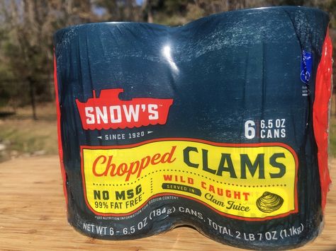 Canned Chopped Clams Recipes, Chopped Clams Recipes, Canned Clams Recipes, Linguini And Clams Recipe, Canned Clam Recipes, Pasta With Clam Sauce, Clam Dip Recipe, Clam Pizza, Clam Sauce Recipe