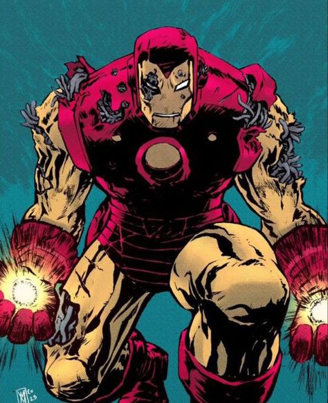 Ironman Comic Art, Iron Man Comic Art, Iron Man Comics, Retro Comic Art, Marvel Character Design, Iron Man Comic, Iron Man Art, Marvel Characters Art, Iron Spider