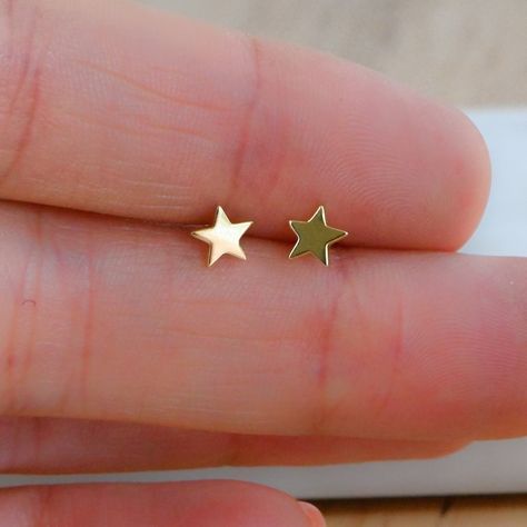 Buy Tiny Earrings, Star Earrings, Stud Earrings, Celestial Earrings, Star Stud Earrings, Studs, Star Studs, Minimalist Earrings, Tiny Studs Online in India - Etsy Diamond Star Earrings, Gold Star Earrings, Celestial Earrings, Earrings Star, Star Stud Earrings, Dainty Studs, Tiny Star, Tiny Studs, Tiny Earrings