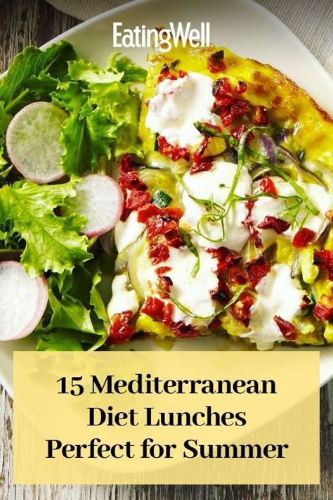 Mediterranean Diet Recipes Make Ahead, Mediterranean Diet Grilling Recipes, Eating Well Mediterranean Diet Recipes, Mediterranean Diet At Restaurants, Mediterranean Diet Without Fish, Meterainian Diet Mediterranean Food, Mediterranean Diet Recipes No Meat, Dash Diet Mediterranean Solution Recipes, Summer Mediterranean Recipes