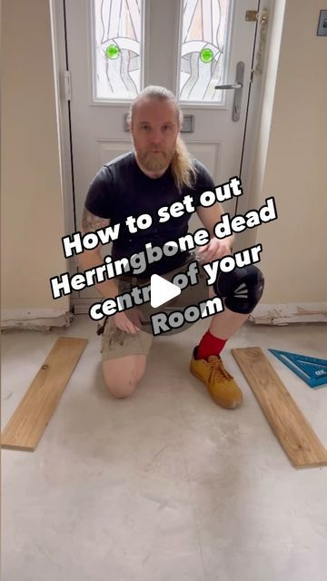 Alex Burman on Instagram: "The easiest way to make sure your herringbone is dead centre of your room space!  - - - - - - - - - Follow @errioc_carpentryltd   #knowledge #flooring #floorlayer #tips #howto #carpenter #life #explore #herringbone #interiordesign" Construction Hacks, Mudroom Laundry Room, Home Building Tips, Herringbone Floor, Flooring Inspiration, Building Tips, Cabinets Diy, Laundry Mud Room, Diy Kitchen Cabinets