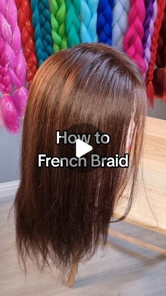 How To Do Braids For Beginners, French Braid Step By Step, French Braids Medium Hair, Types Of French Braids, How To French Plait, Girls French Braid Hairstyles, How To French Braid Easy, How To French Braid Your Own Hair Step By Step, How To Do French Braids Step By Step