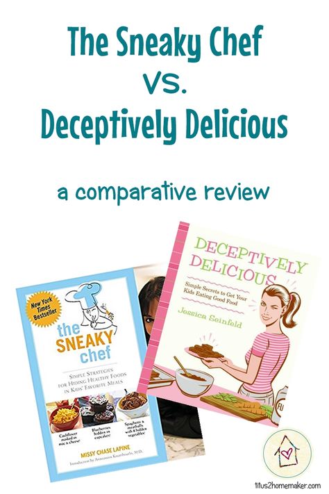 The Sneaky Chef and Deceptively Delicious tackle similar subject matter - hiding veggies in the kids' food. Click through to read about how they compare. Hiding Veggies In Food, Deceptively Delicious, Jessica Seinfeld, Simple Eating, Good Sources Of Calcium, Low Fat Cheese, Book Design Layout, Kids Food, Low Fat Recipes